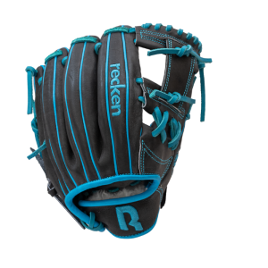 Recken Pro Series 11.75" Baseball Glove (RHT/Black/Blue)